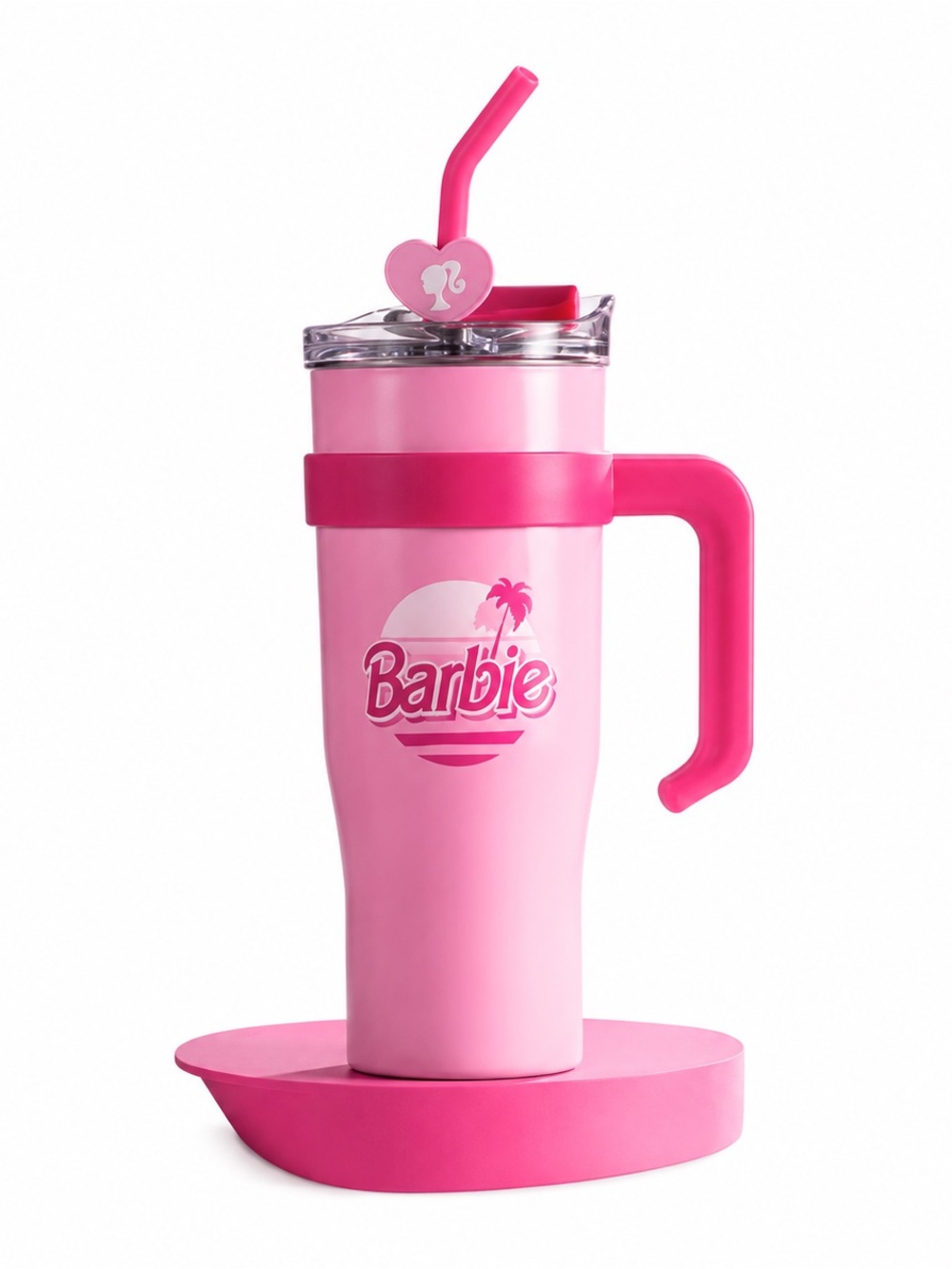 🎀 Barbie 54 oz Insulated Tumbler with Handle & Matching Straw 🎀